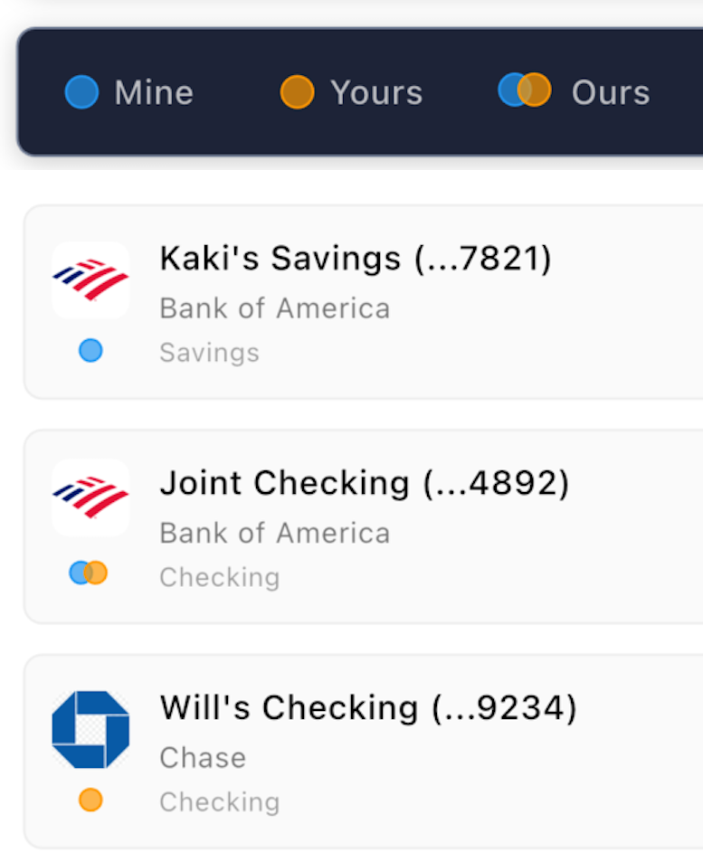 Built for Couples - Account Management