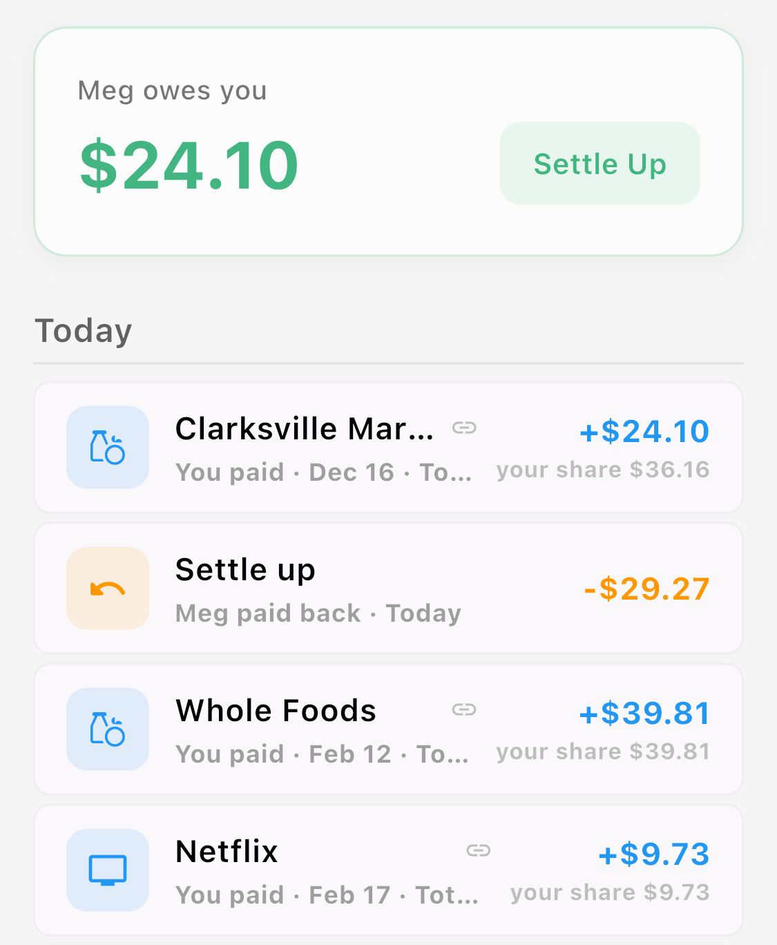 Split Expenses - Expense Tracking